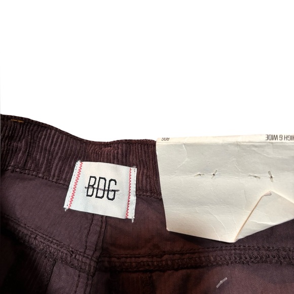 BDG High & Wide Brown Corduroy Pants Size 30 NWOT - Picture 4 of 7